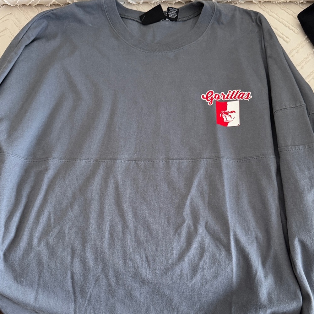 Gorilla Long Sleeve Tee in Slate Gray